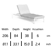 TALENTI | LAKE SUNBED - $4,667.00