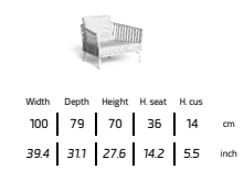 TALENTI | MILO LIVING ARMCHAIR - $3,756.00