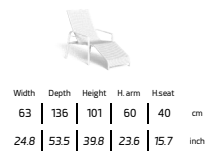 TALENTI | MILO DECKCHAIR - $1,966.00