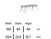 TALENTI | MOON//ALU COFFEE TABLE - $2,818.00