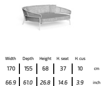 TALENTI | MOON//ALU  DAYBED - $13,244.00