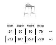 TALENTI | PANAMA BARSTOOL - $1,633.00
