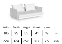 TALENTI | SLAM  SOFA - $6,366.03