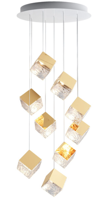 BOMMA - PYRITE MULTI LIGHT PENDANT - From $2,589.00 - $17,532.00