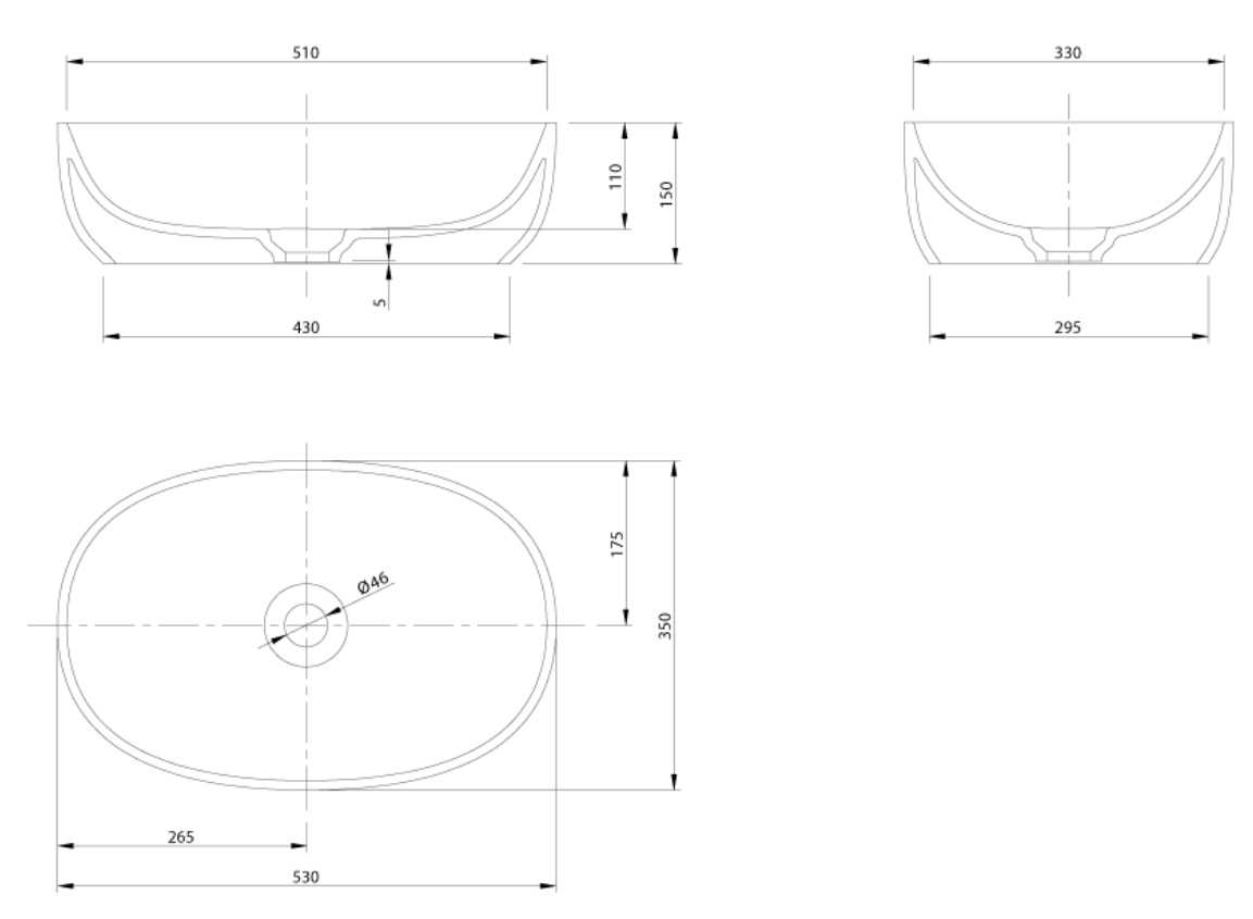 PRIME COUNTERTOP WASH BASIN | PIETRA CASA BRAND | $2,287.01