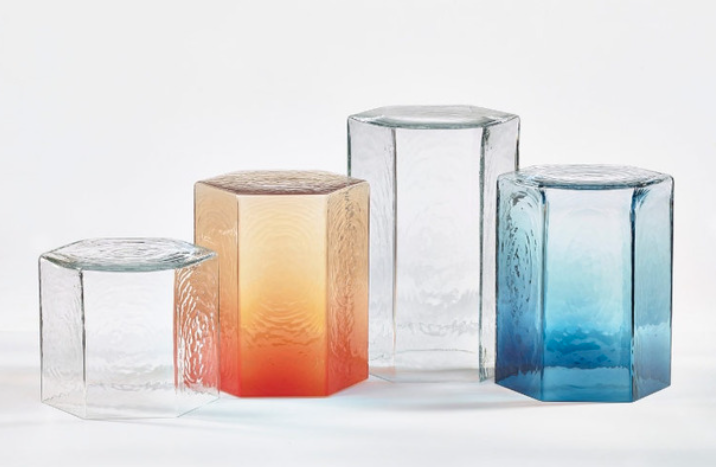 BOMMA CLEAR HEX TABLE | $1,017.00 - $1,835.00
