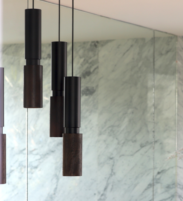 AMELIA DARK SAMAN BLACK | Pendant by David Pompa | $2,110.00 - $19,885.00