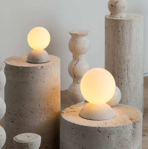 ORIGO WHITE I Table Lamp by David Pompa | $1,256.00 - $ 1,415.00