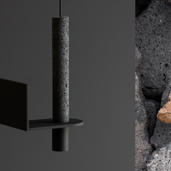 META MATTE BLACK | Step Parallel Pendant by David Pompa from $6,564.00