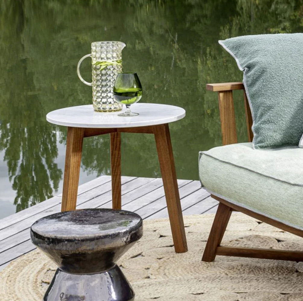 GERVASONI | SMALL INOUT SIDE TABLE | $1,195.00