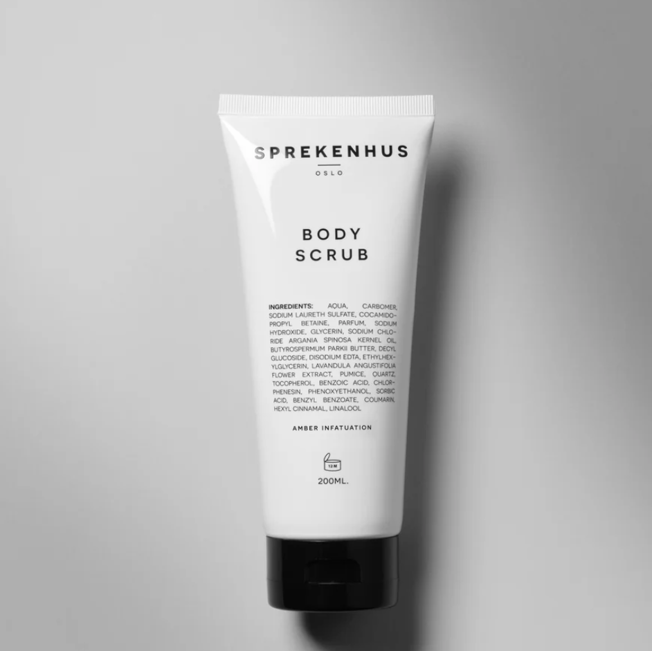 SPREKENHUS I AMBER INFATUATION BODY SCRUB I 200ML | $54.00