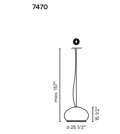 VIBIA | KNIT HANGING LIGHT | $5,964.00