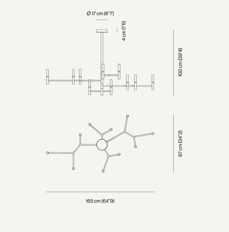 VENICEM | ROOTS CHANDELIER | $20,070.00