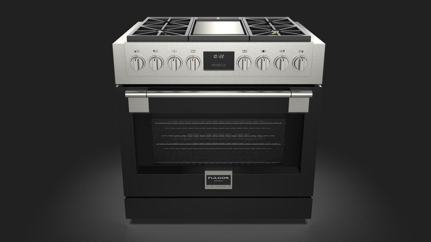 FULGOR MILANO | 36" Freestanding Professional Gas Range - $7,799.00 - $9,028.00