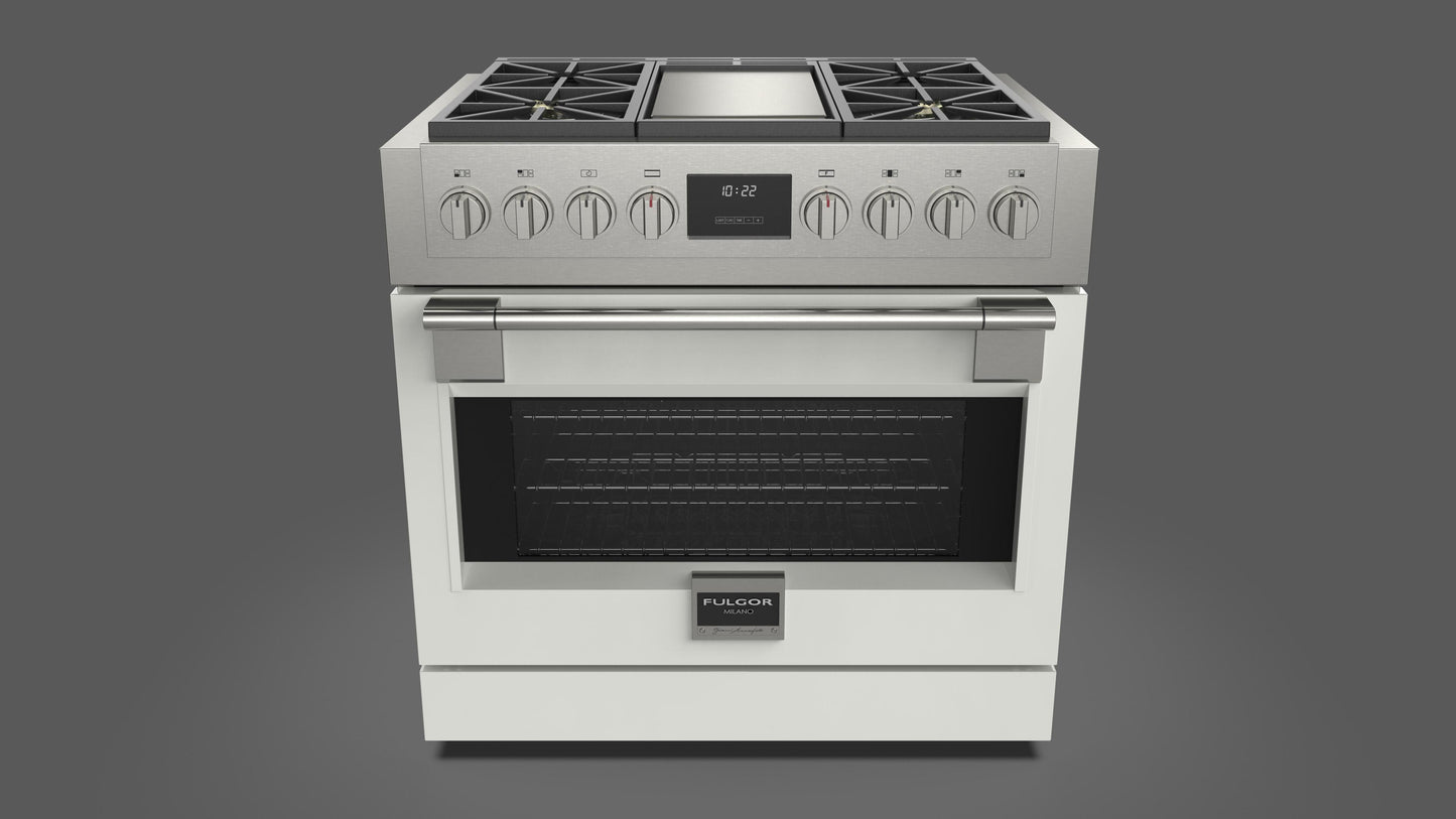 FULGOR MILANO | 36" Freestanding Professional Gas Range - $7,799.00 - $9,028.00