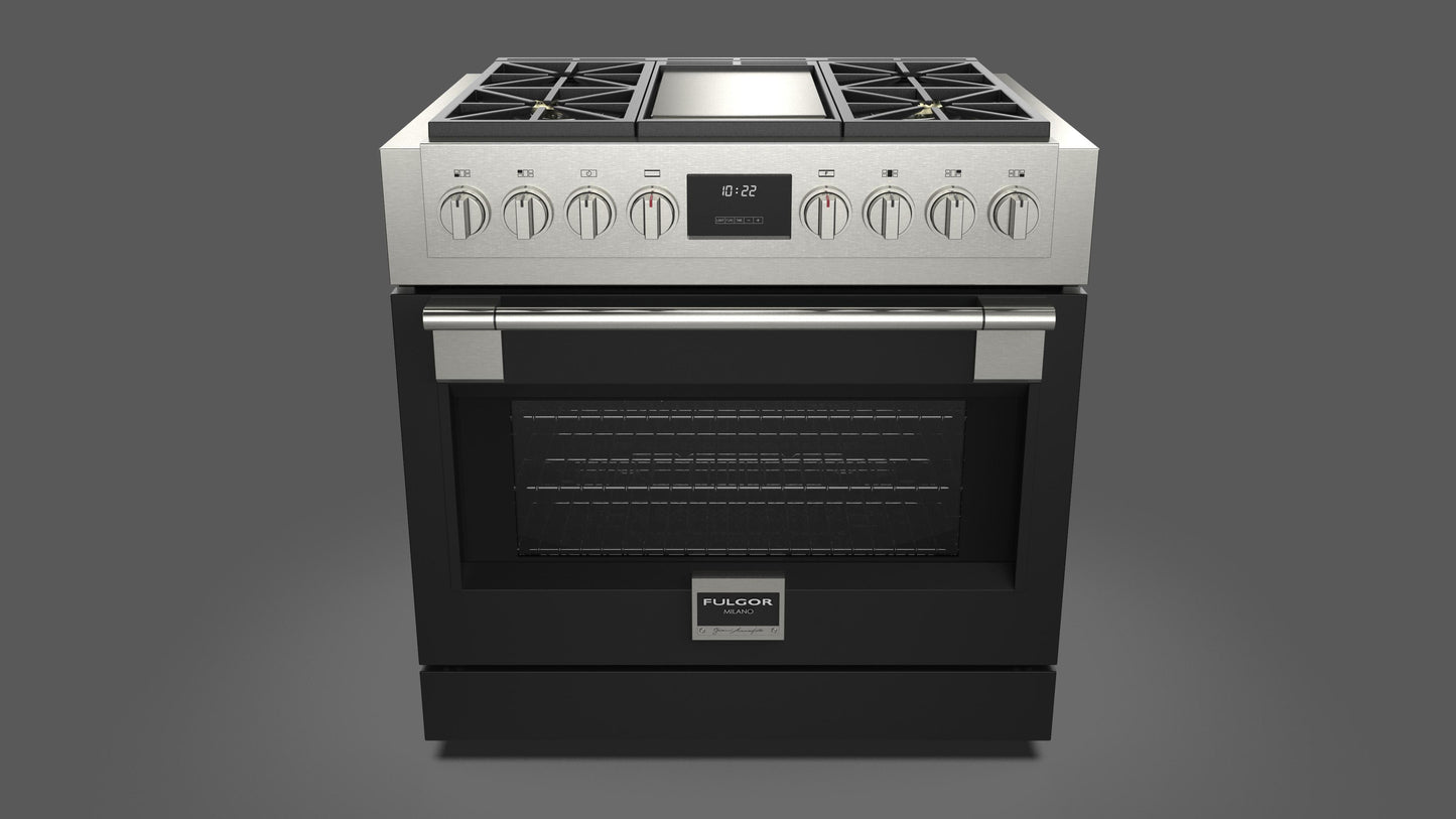 FULGOR MILANO | 36" Freestanding Professional Gas Range - $7,799.00 - $9,028.00