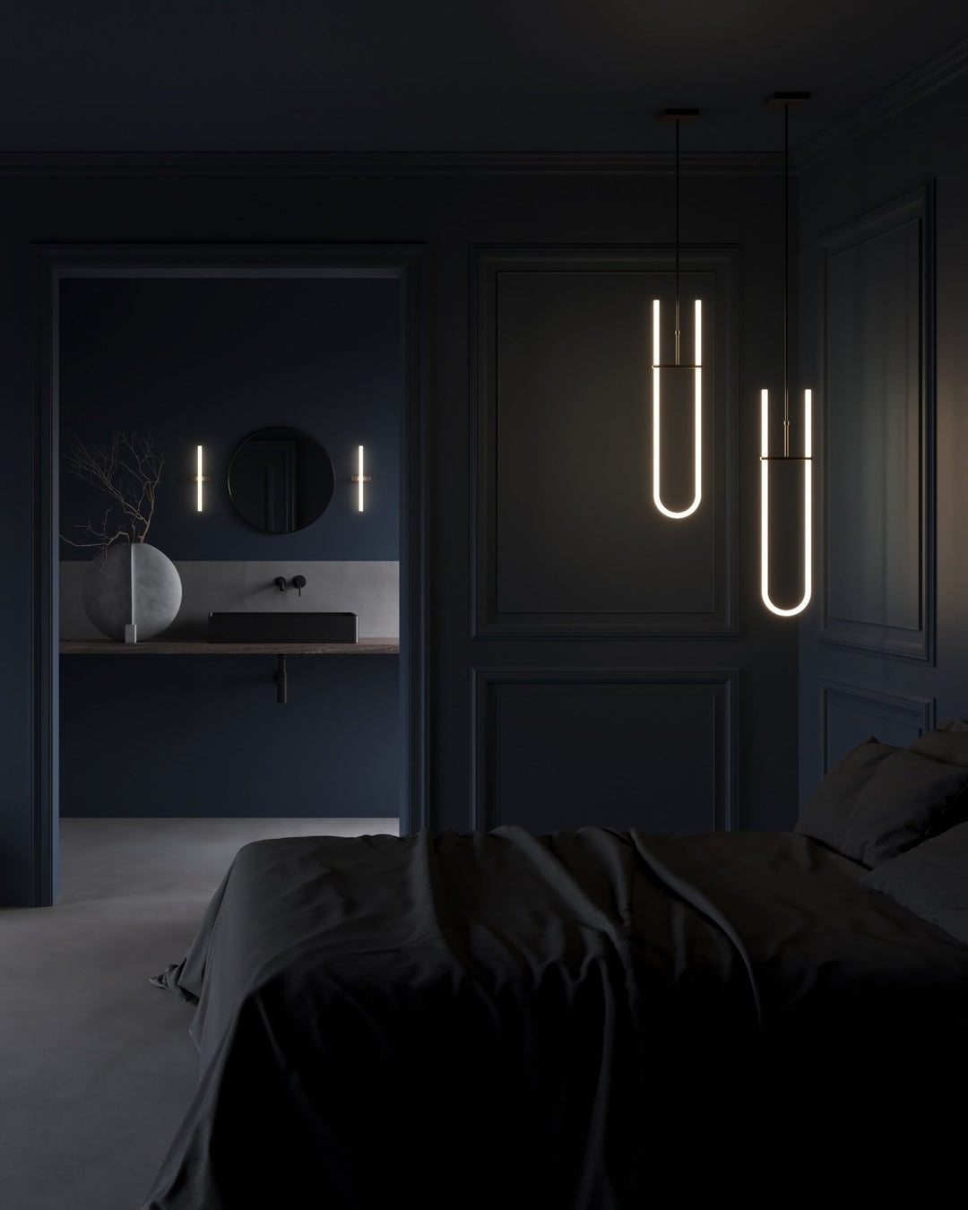 101 COPENHAGEN I CURVE PENDANT I $495.00