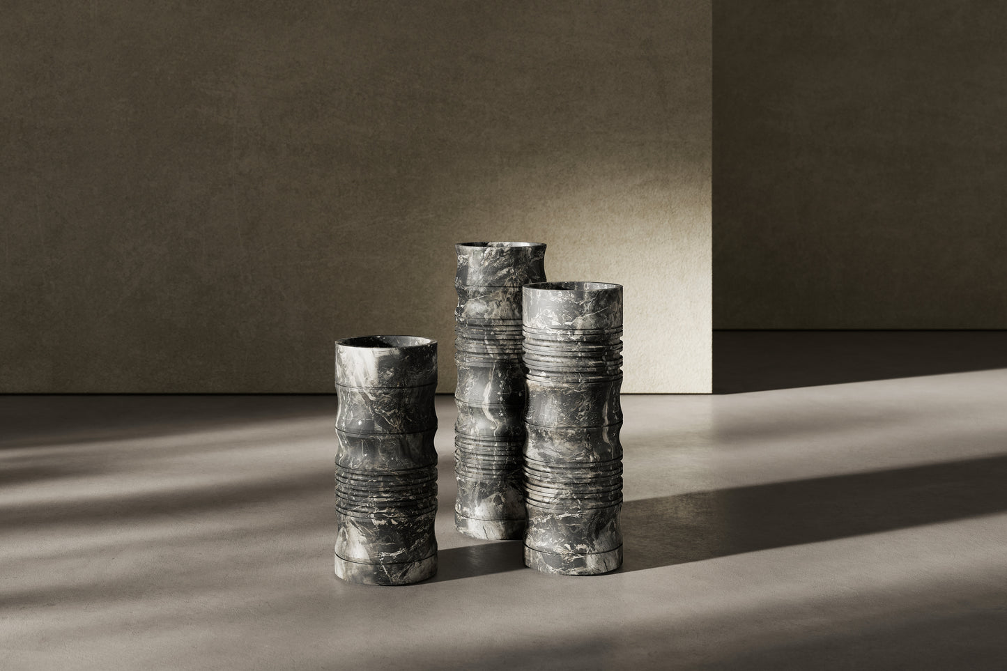 ANGKOR RIBBED VESSEL | COLLECTION PIETRA CASA | QUOTE BY REQUEST