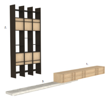 TOKYO TV STAND | SHELF | BASE - $12,111.00