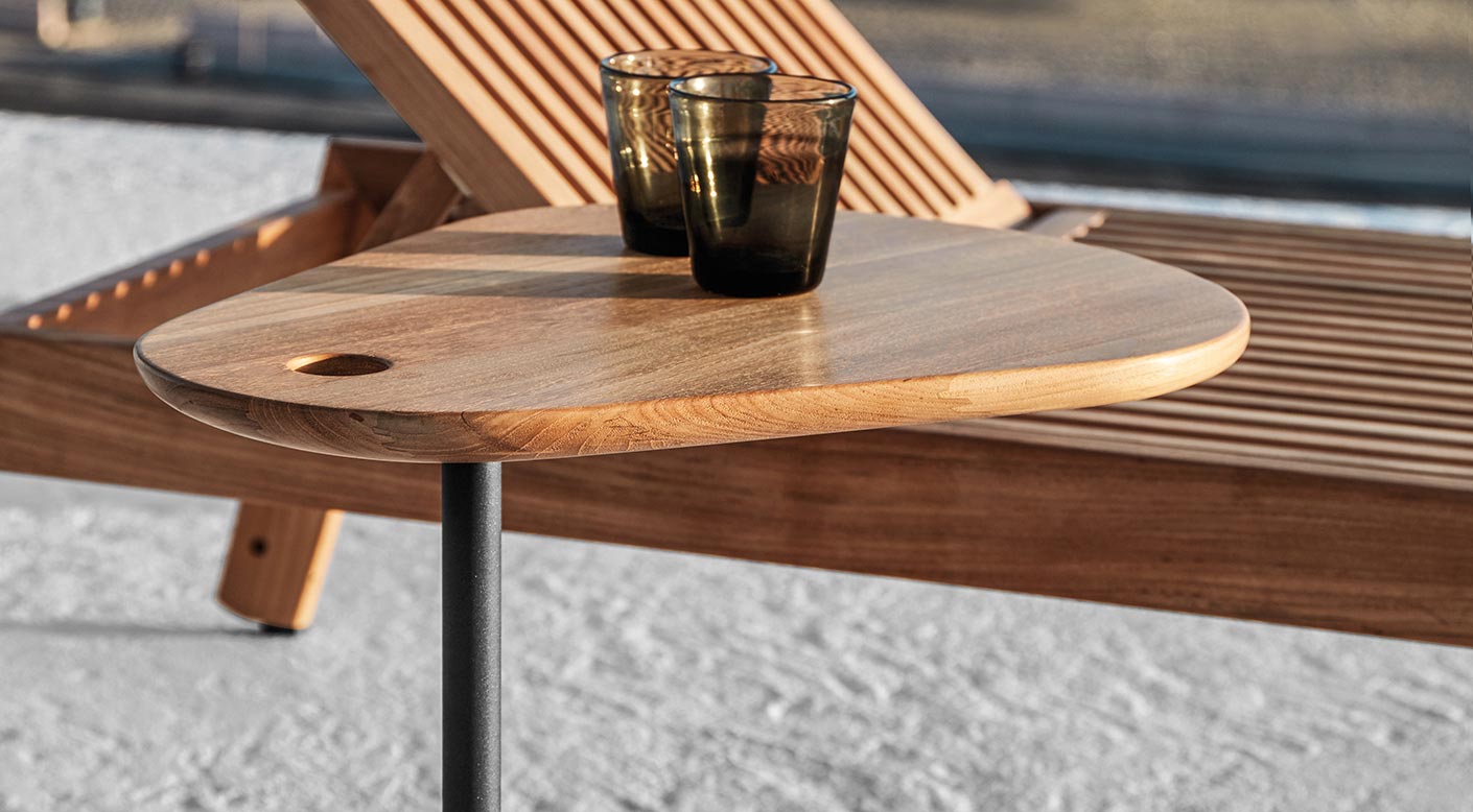 GLOSTER | TRIDENT SIDE TABLE | $1,265.00