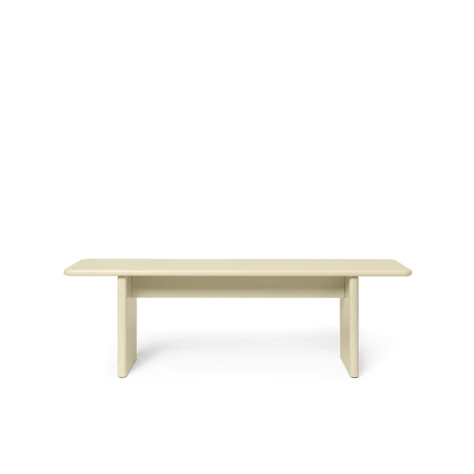 FERM LIVING | RINK BENCH - SMALL - EGGSHELL | $725.00