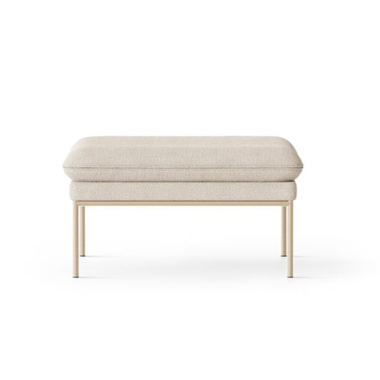 FERM LIVING | TURN POUF - CASHMERE - BOUCLE - OFF-WHITE | $1,955.00