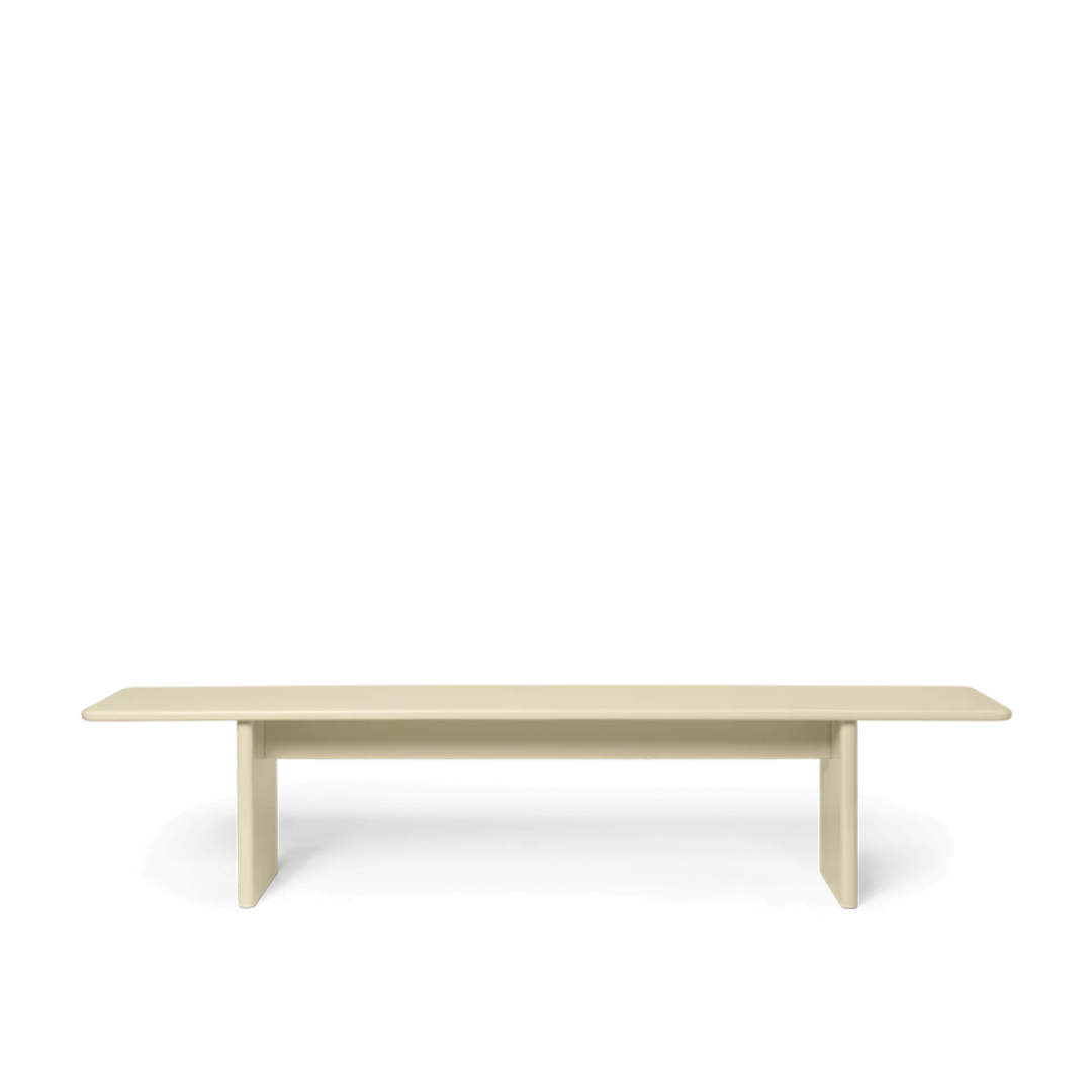 FERM LIVING | RINK BENCH - LARGE - EGGSHELL | $859.00