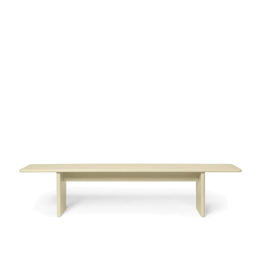 FERM LIVING | RINK BENCH - LARGE - EGGSHELL | $859.00