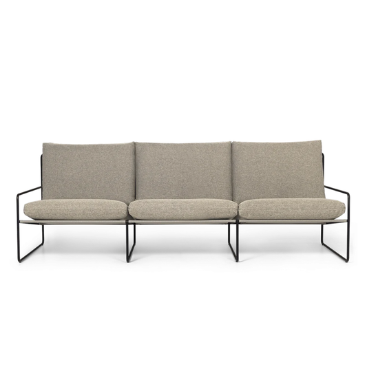 FERM LIVING | DESERT 3-SEATER - BLACK - DOLCE | $3,615.00