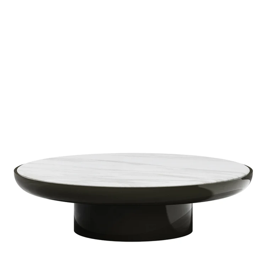 SECOLO | ROMO ROUND VOLAKAS MARBLE TOP COFFEE TABLE | $9,675