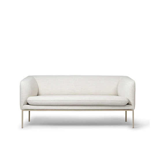 FERM LIVING | TURN SOFA 2 - CASHMERE - BOUCLE - OFF-WHITE | $3,905.00