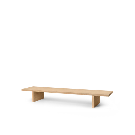 FERM LIVING | KONA DISPLAY TABLE - NATURAL OAK VENEER | $425.00