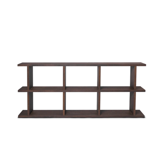 FERM LIVING | KONA BOOKCASE 3X2 - DARK STAINED OAK | $1,659.00