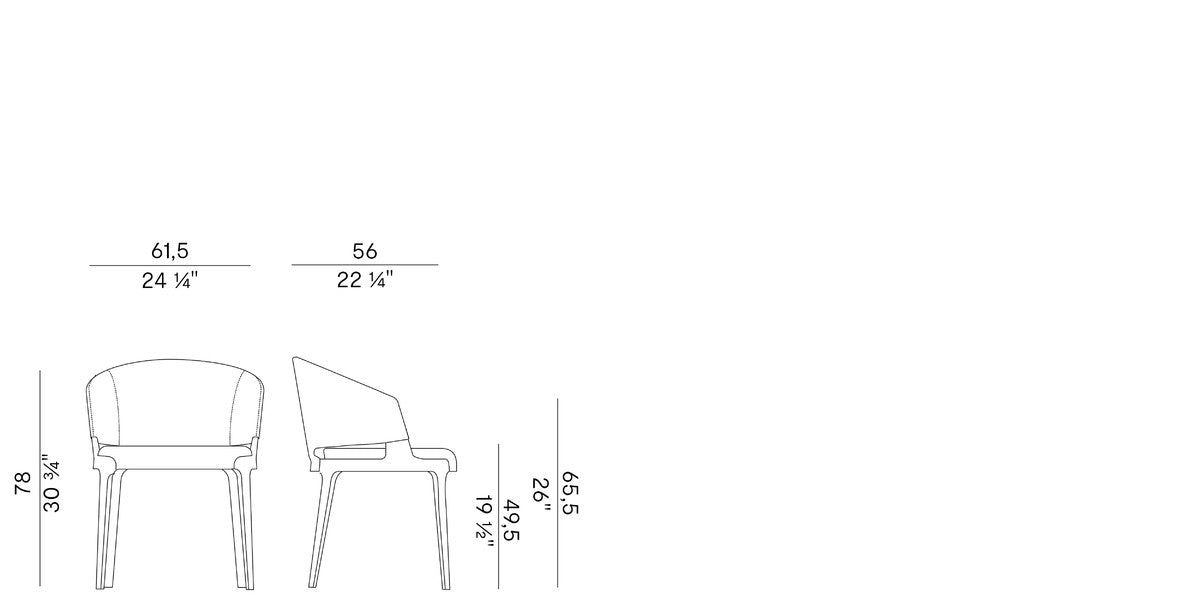 POTOCCO | Velis Dining Chair