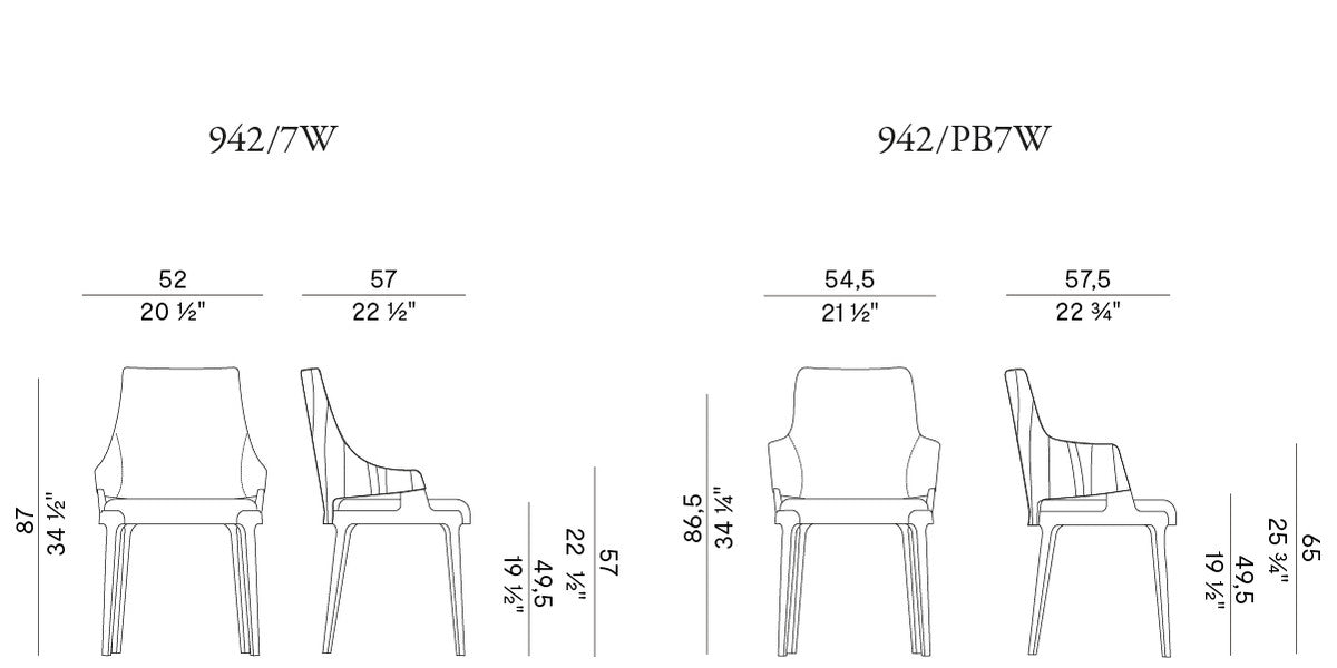POTOCCO | Velis Wood Dining Chair