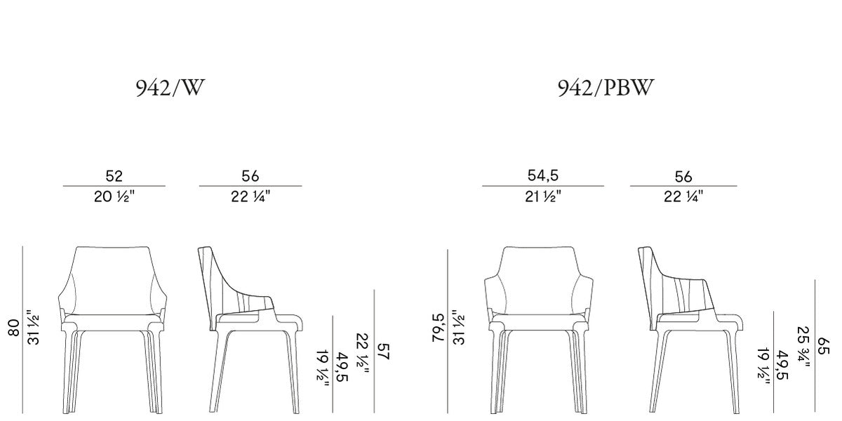 POTOCCO | Velis Wood Dining Chair