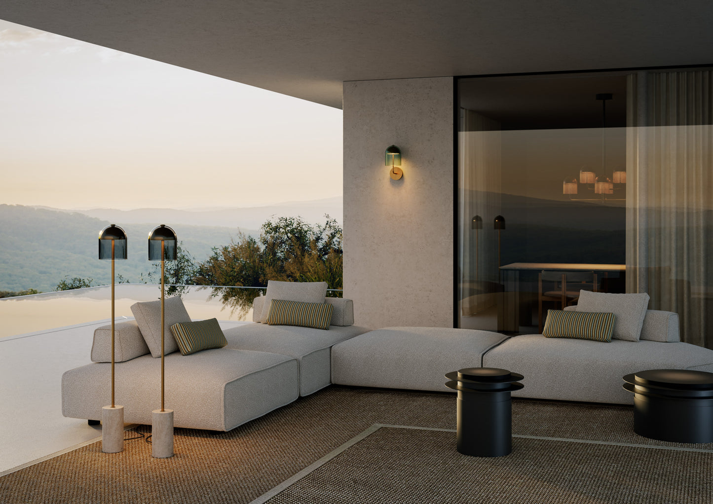 VENICEM - DOMA FLOOR LIGHT | $4,140