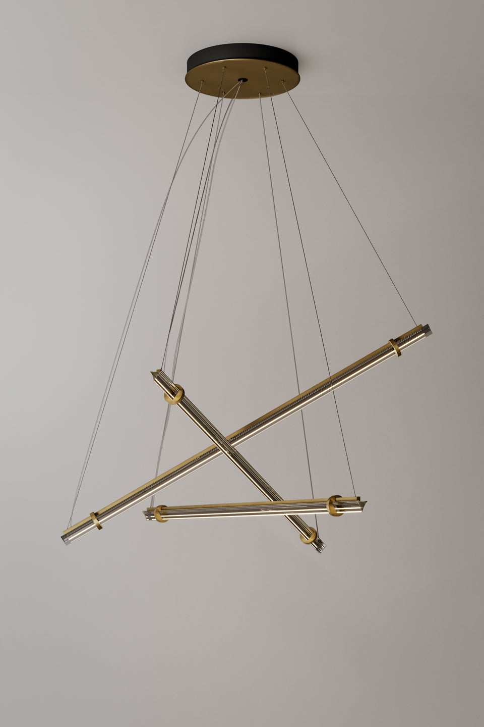 VENICEM - OPTICAL SUSPENSION 3 LAMP | $7,050