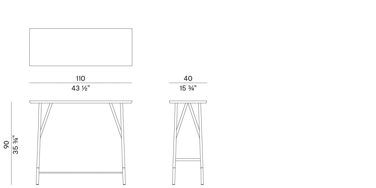 POTOCCO | Wood_Y Desk