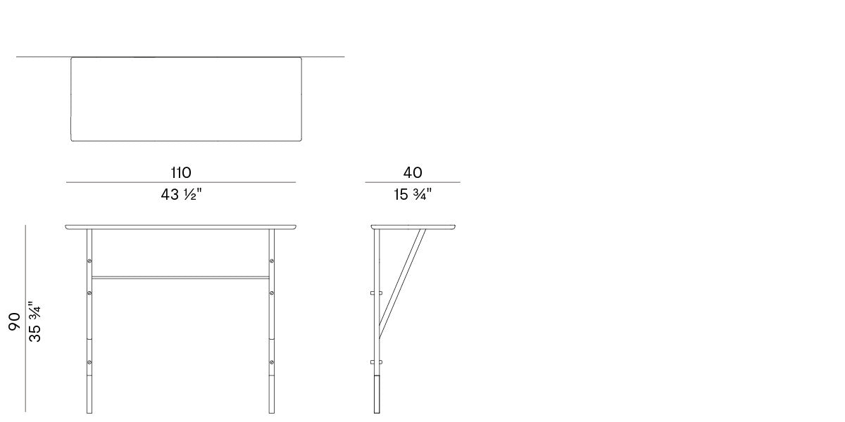 POTOCCO | Wood_Y Desk