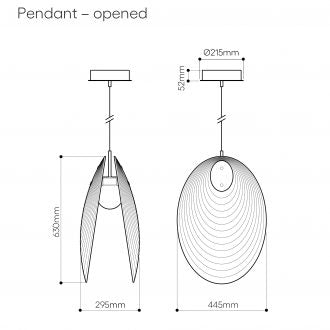 BOMMA - AMA PENDANT OPENED - $5,223.00