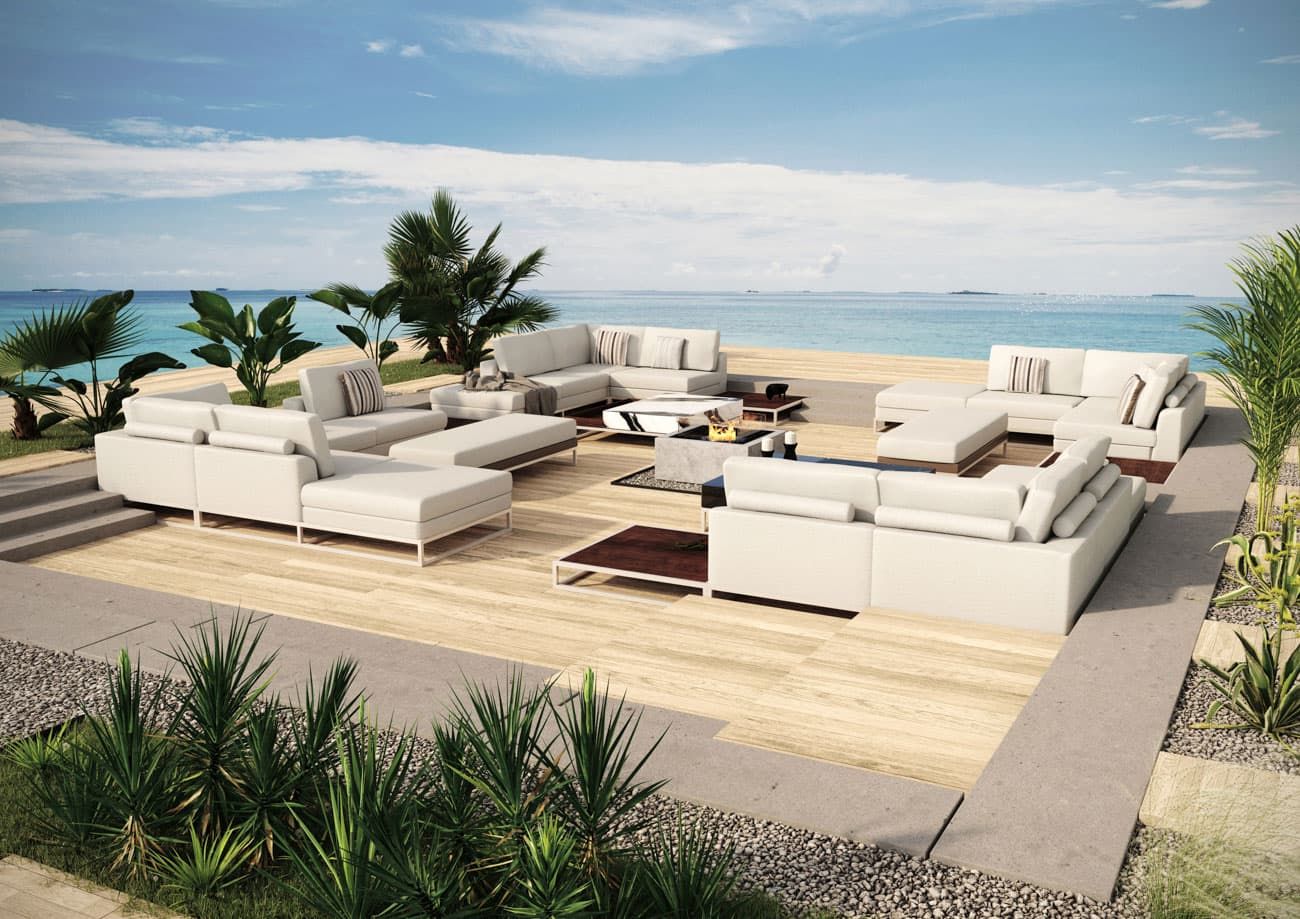 FORMITALIA OUTDOOR | Amalfi/T Coffee Table - $10,293.00