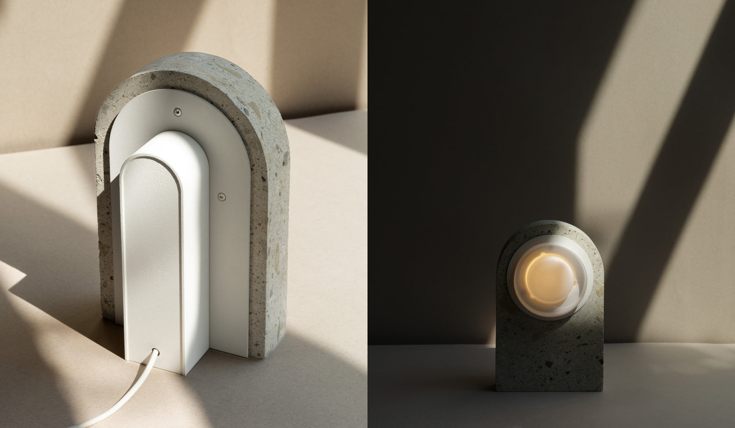 AMBRA WHITE I Table Lamp By David Pompa $1,860.00