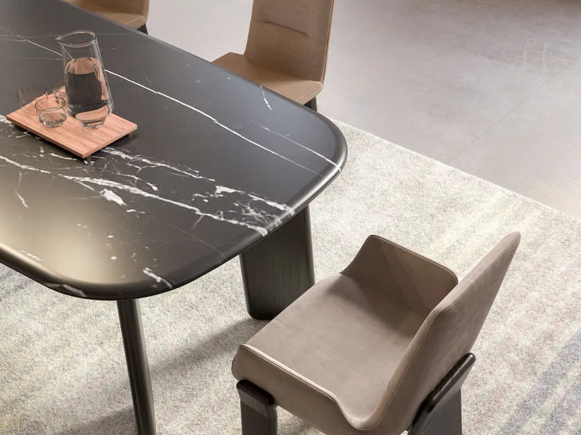 ROGER RECTANGULAR MARBLE DINING TABLE I $35,500.00
