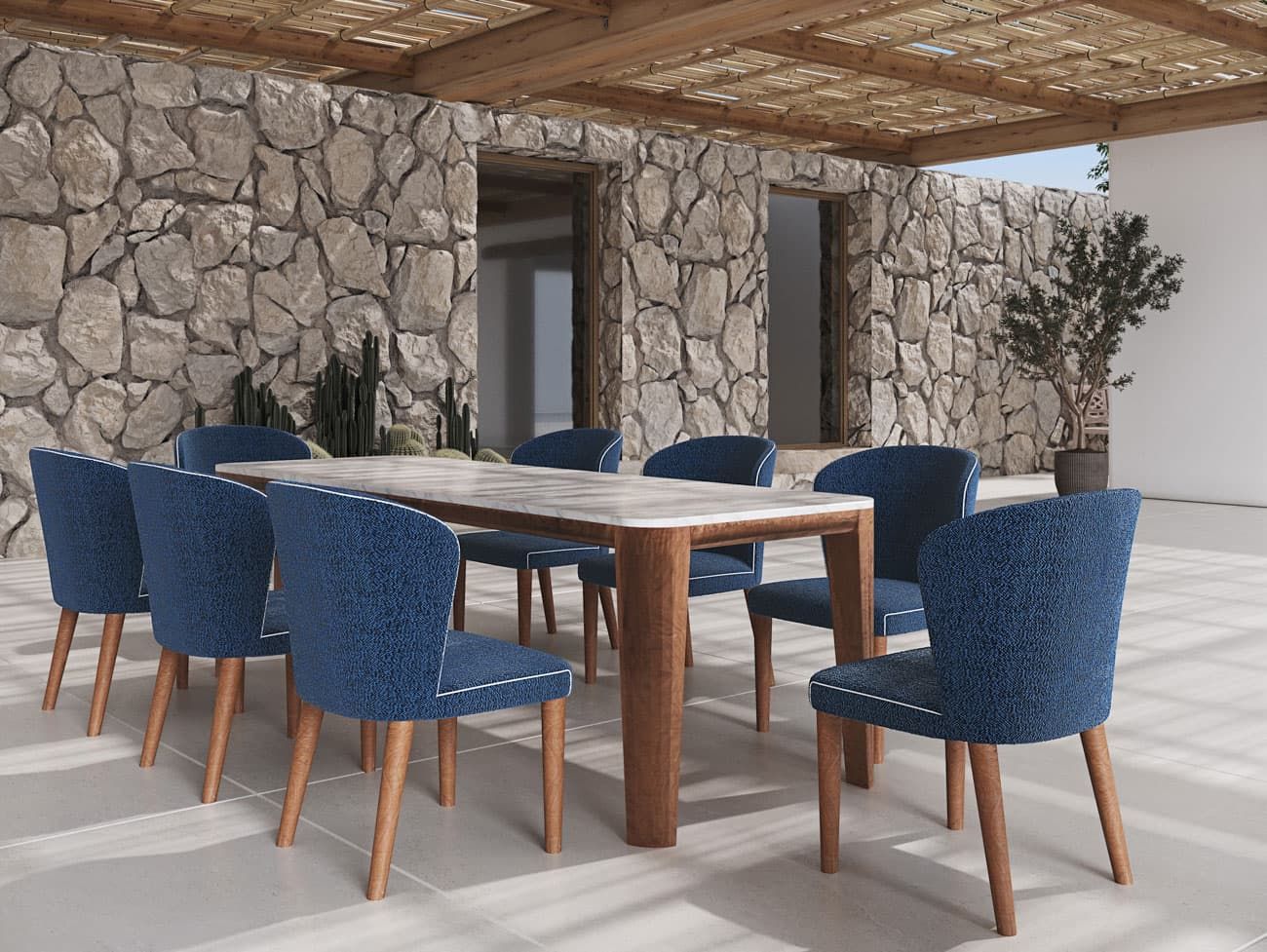 FORMITALIA OUTDOR | Barcellona Dining Table - $15,118.00