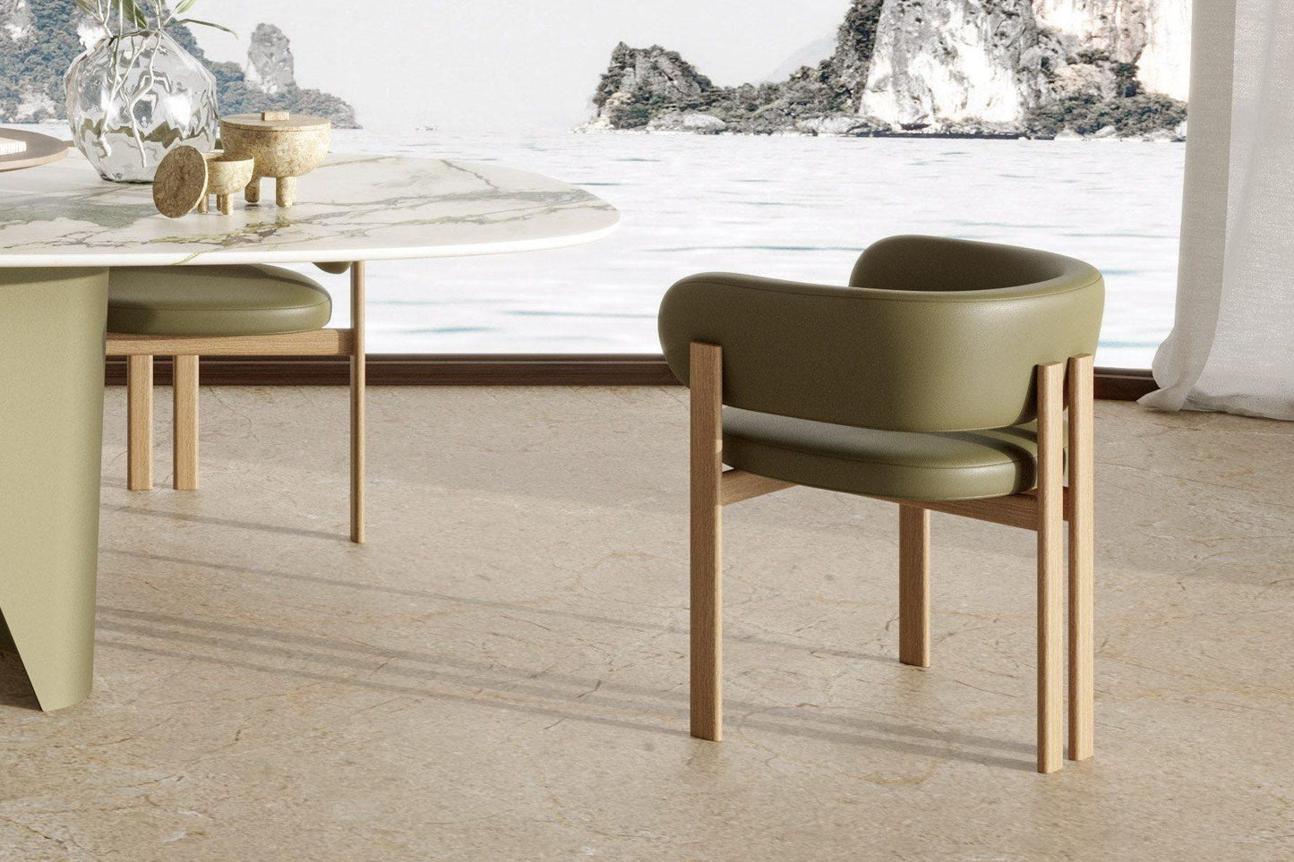 BAY WOOD ARMCHAIR by NATUREDESIGN