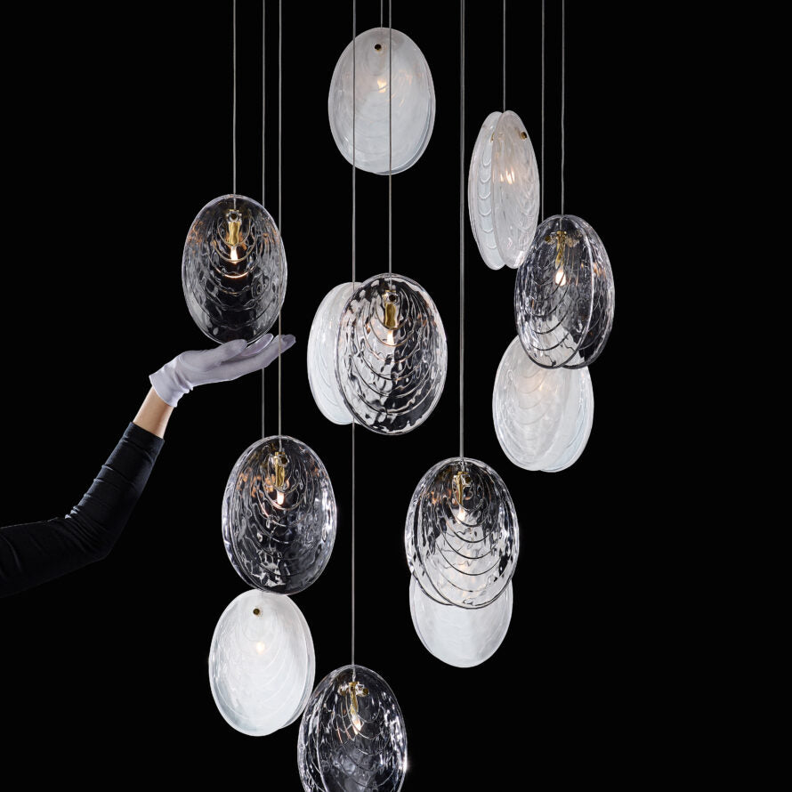 BOMMA - MUSSELS MULTI LIGHT PENDANT - From $4,307.00 - $11,734.00