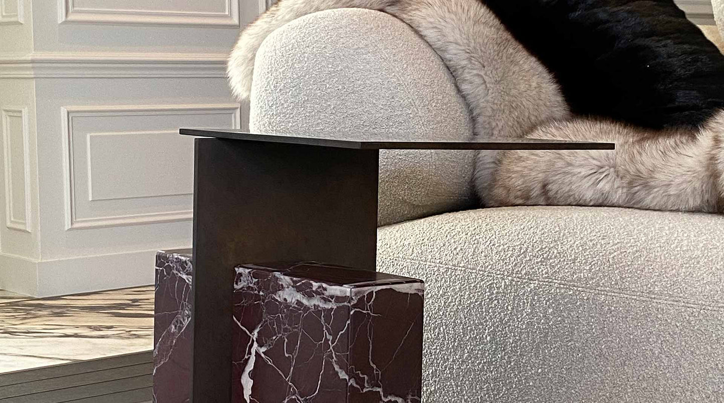 ENTRELACS I LUST SIDE TABLE I $9,260.00
