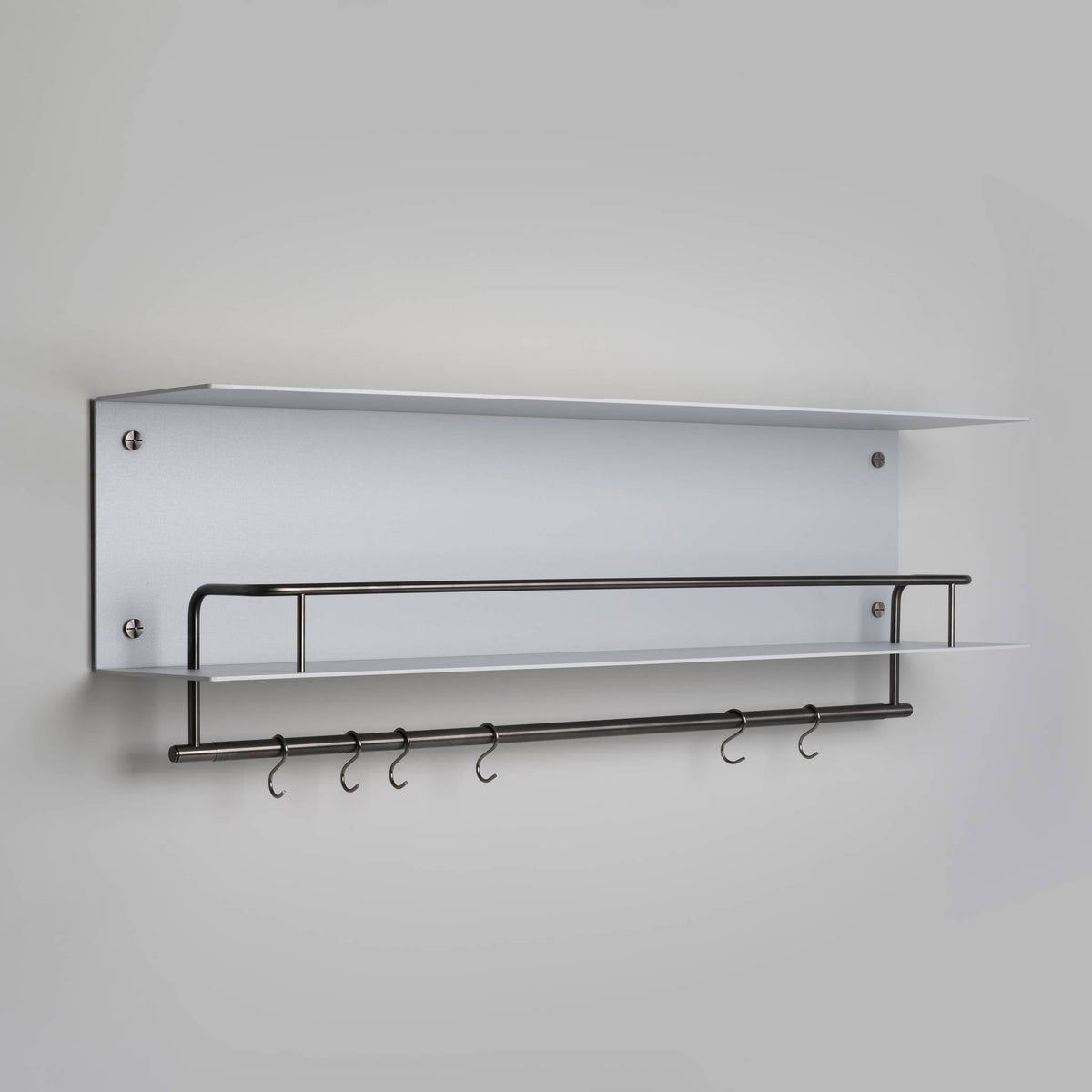 Kitchen Shelf Hanger Without Logo Stone Gun Metal