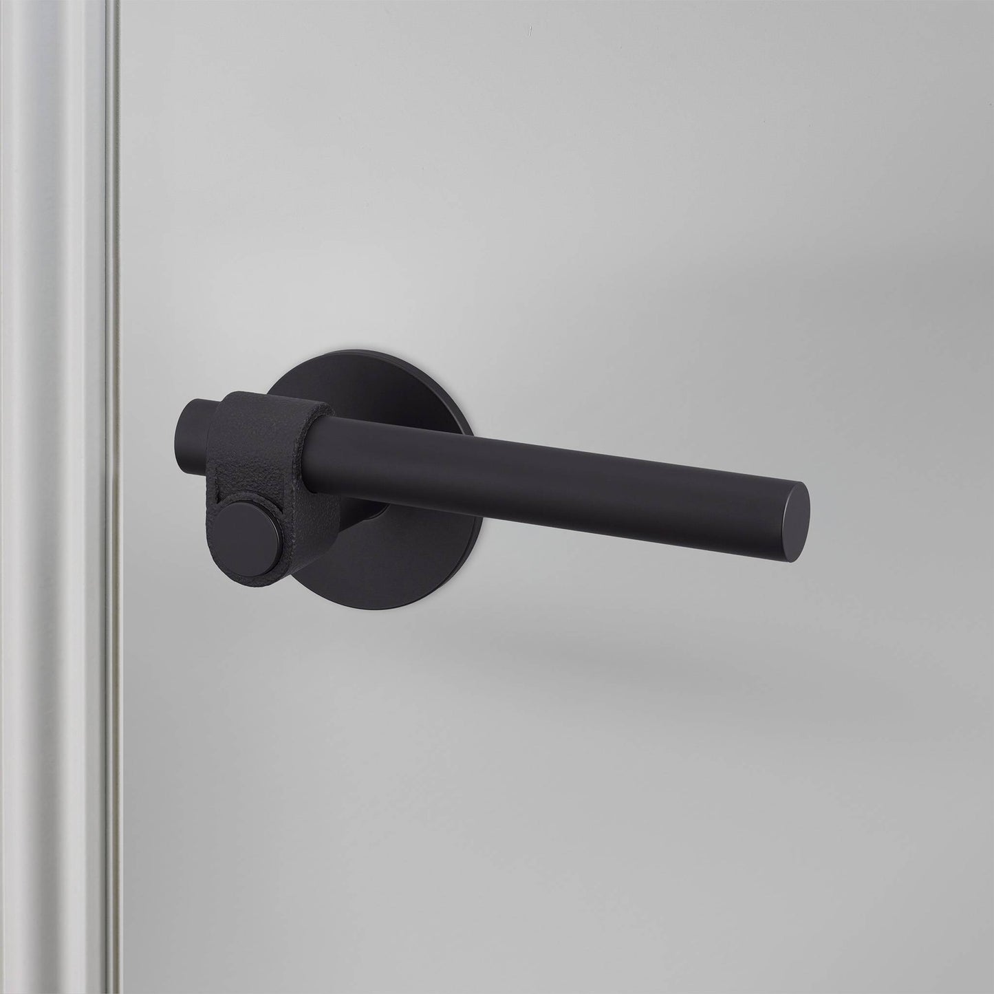 Passage Door Handles Cast - Welders Black